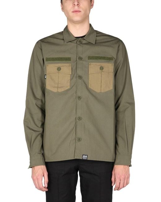 ArkAir Green Utility Shirt for men