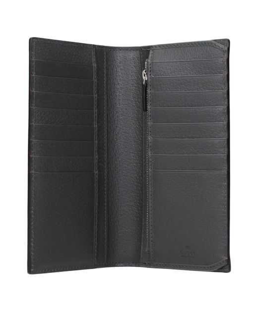 Gucci Gray Ophidia Wallet/ Fabric