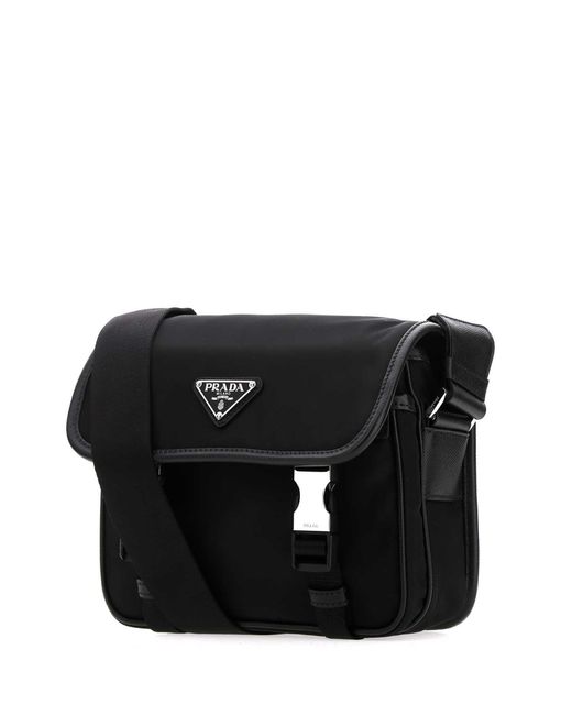 Prada Black Re Nylon Crossbody Bag