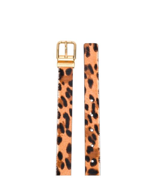 Accessories > belts Dolce & Gabbana pour homme en coloris Brown