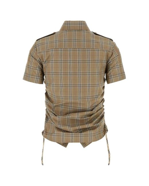 Burberry Green Shirts