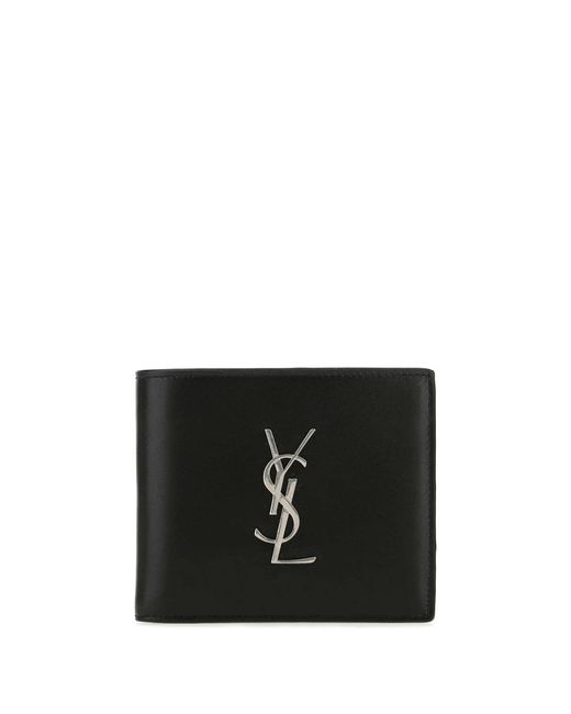 Saint Laurent Black Wallets for men