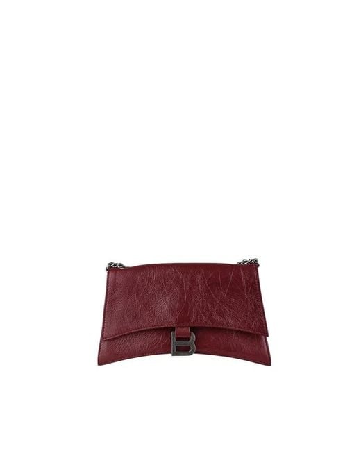 Balenciaga Red Crush Chain Xs Bag