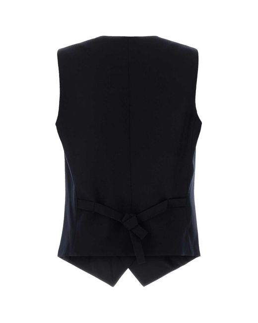 GIORGIO ARMANI X ALANUI Black Waistcoat
