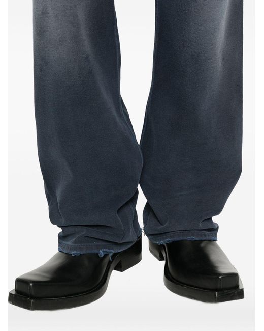 Balenciaga Blue Denim Cotton Jeans for men