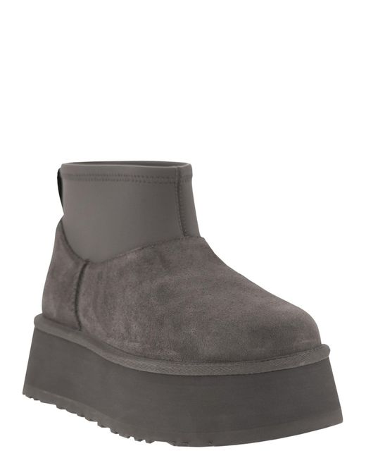 Ugg Gray Classic Mini Dipper Boots for men