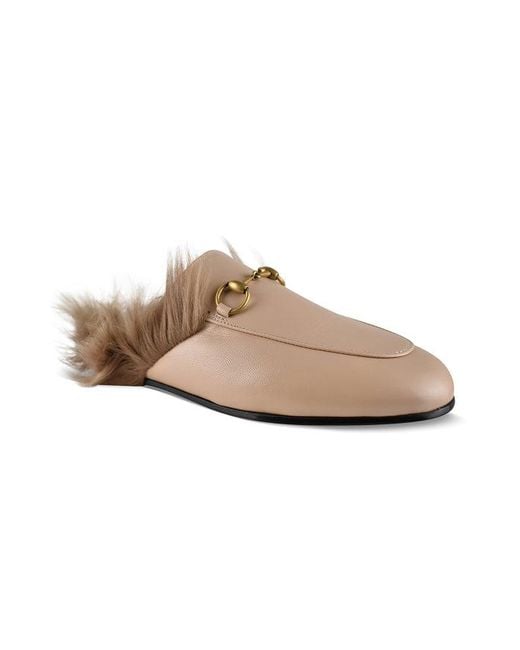 Gucci Brown Princetown Mules