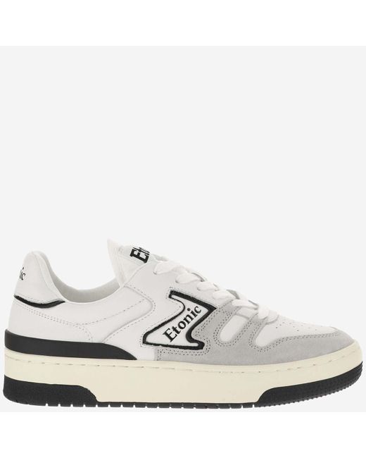 Etonic White Leather Sneakers for men