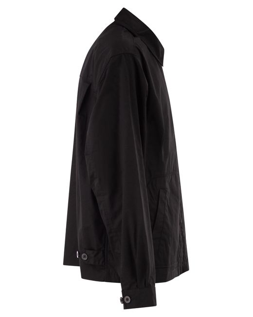 Carhartt Black Jacket With A Logo On The Chest