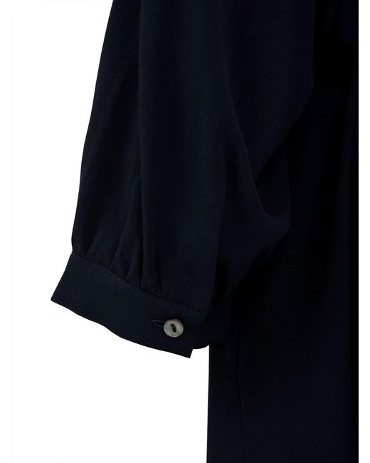 Douuod Jurken Blauw in het Black