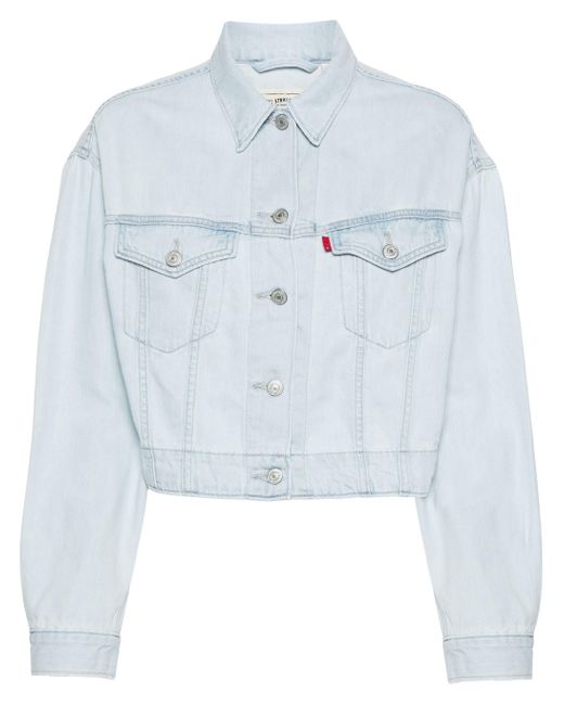 Levi's Denim Truckerjack in het Blue