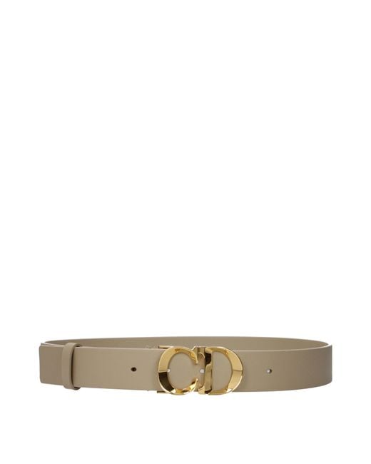 Dior Natural Belt Leather
