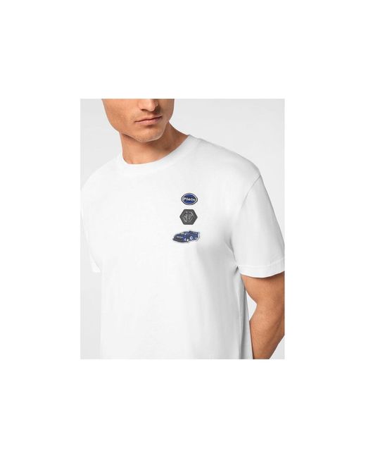 Blanco Philipp Plein de hombre de color White