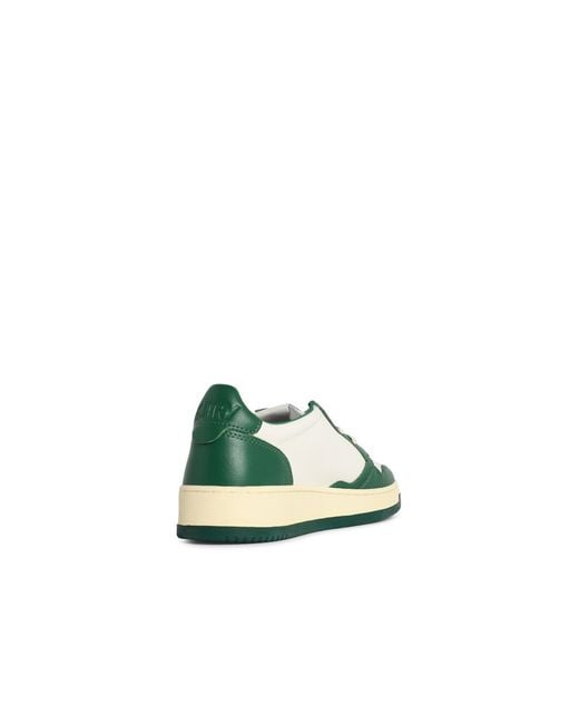 Autry Green And Lear Medalist Sneakers for men