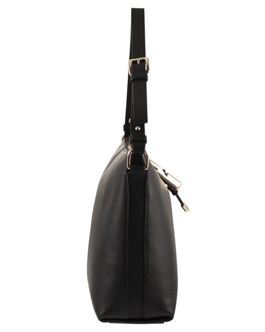 Furla Black Debby Shoulder Bag M
