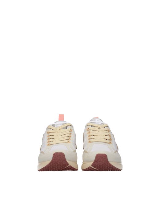 Sneakers Condor 2 femmes tissu beige / amond Veja en coloris White