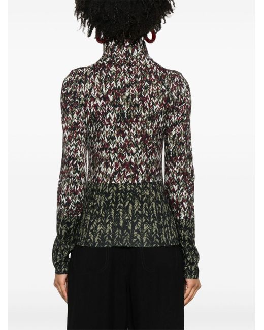 Loewe Black Jersey Turtleneck Sweater