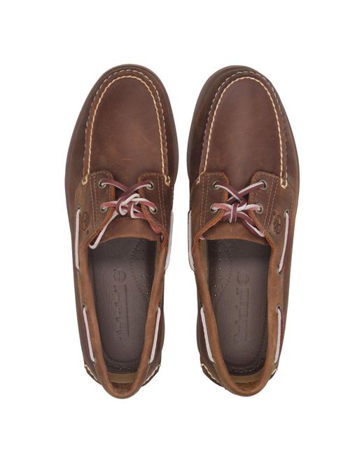 Timberland Brown Flat Shoes