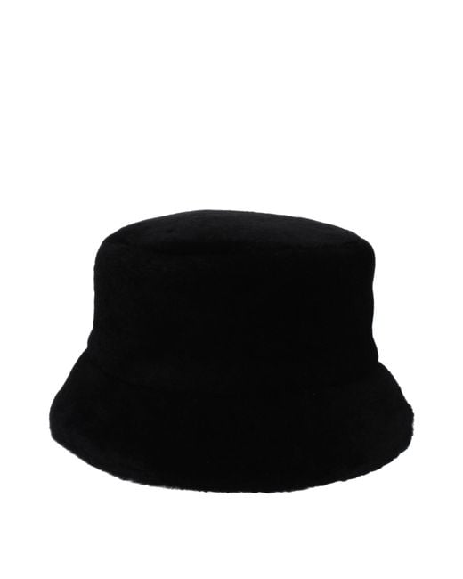 Prada Black Fur Hats