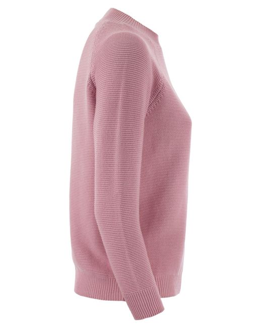Linz Soft Cotton Jersey di Weekend by Maxmara in Pink