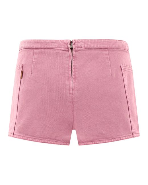 Shorts "Alibi" di Max Mara in Pink