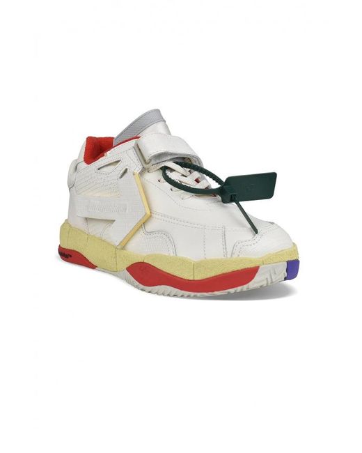 Off-White c/o Virgil Abloh Multicolor Puzzle Couture Sneakers"