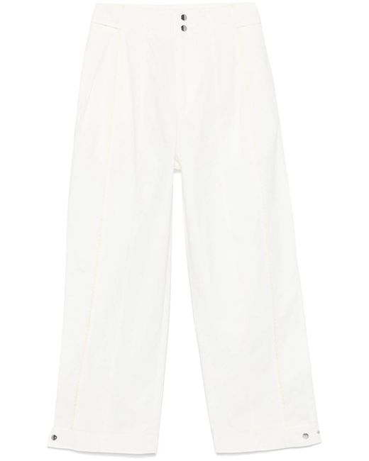 Antik Batik Winna Straight Broek in het White