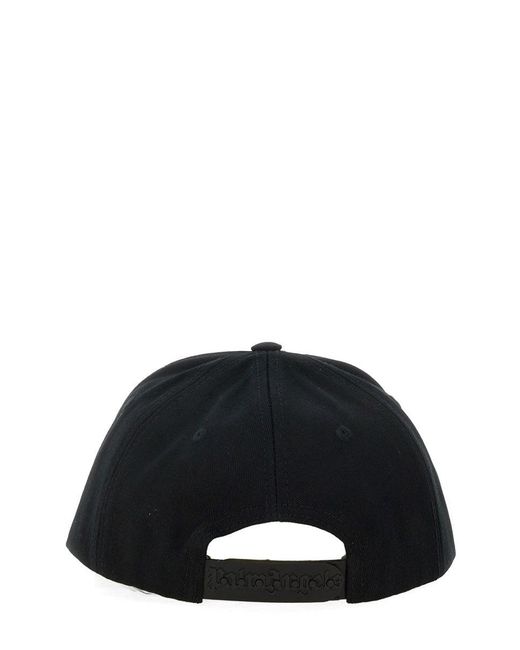 Palm Angels Black Baseball Cap for men