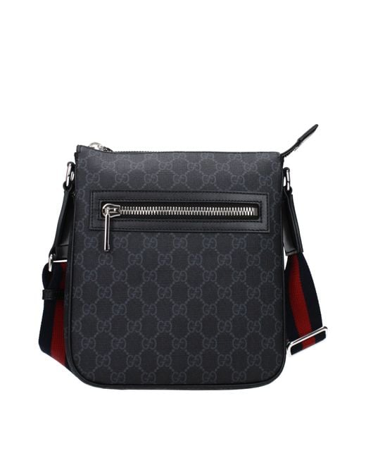 Gucci Gg Supreme Canvas Messengertas in het Black voor heren
