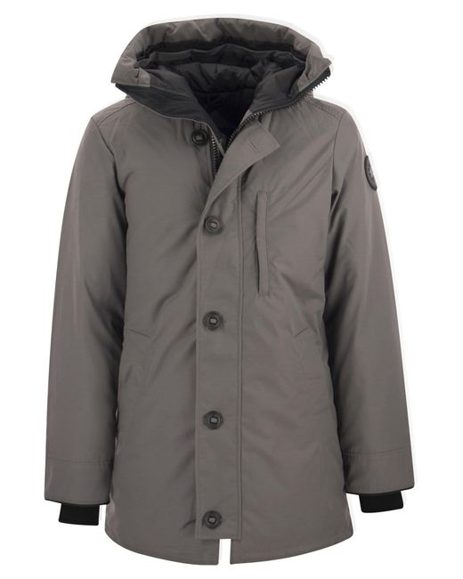Canada Goose Gray Chateau - Hooded Parka for men