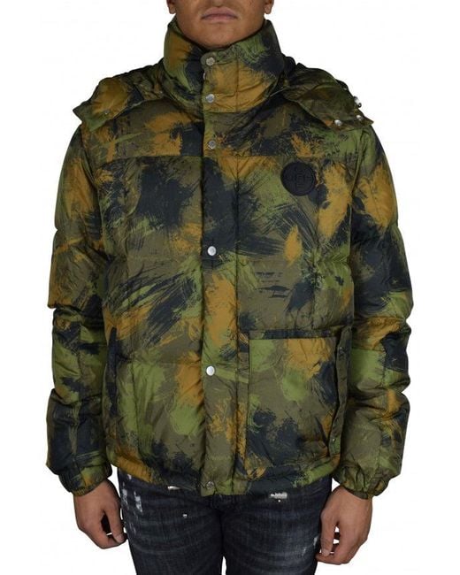 Off-White c/o Virgil Abloh Wit Van Witte Puffer Jas in het Black
