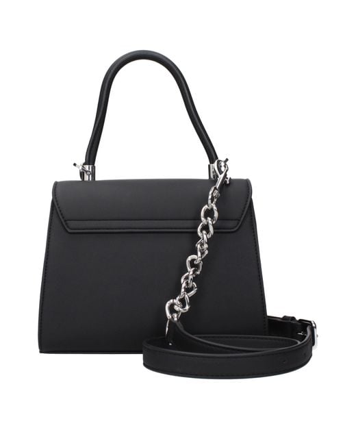 Love Moschino Black Handbags Polyurethane