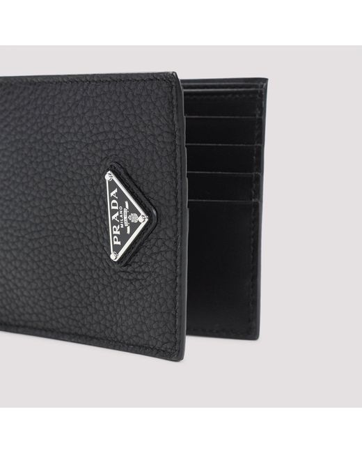 Prada Geldbörse in Black für Herren