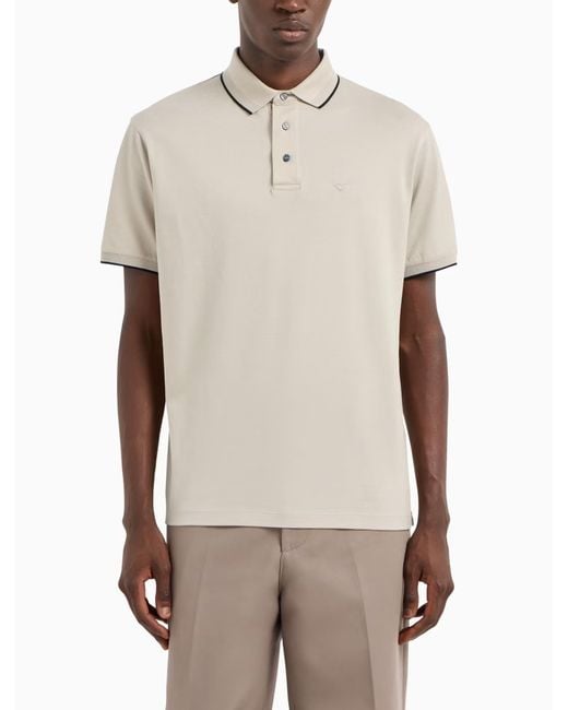 Emporio Armani White T-Shirts And Polos for men
