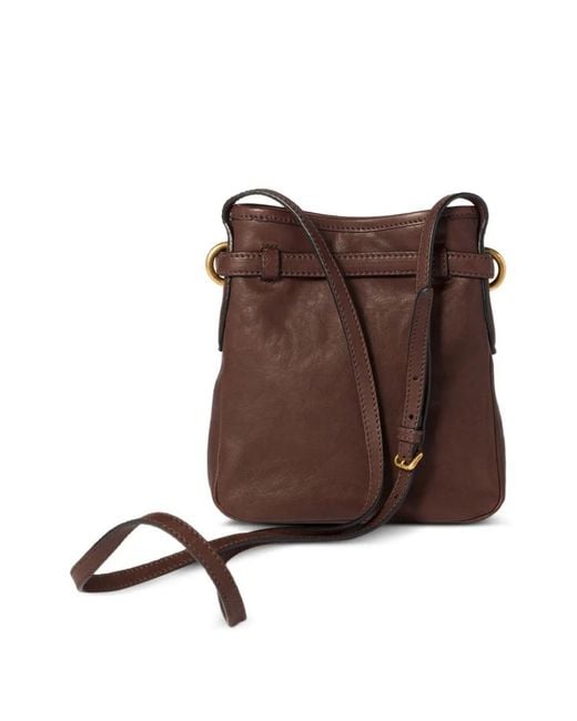 Miu Miu Brown Contenitori Nappa Aviator