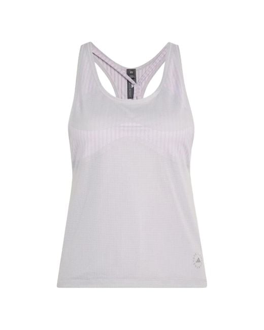 Adidas By Stella McCartney White Track Pantsa Tank