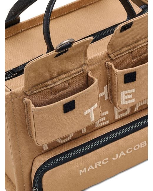 Marc Jacobs The Cargo Medium Shopper in het Metallic