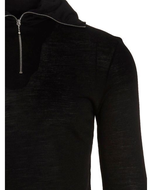 Jil Sander 'technischer' Pullover in Black für Herren