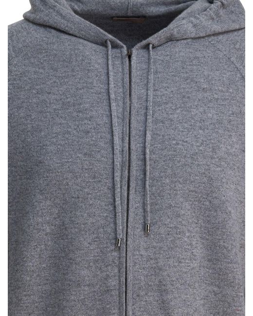 Herno Kasjmier Vest in het Gray voor heren
