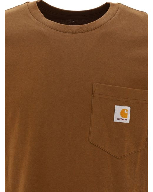 Carhartt "Pocket" T -Shirt in Brown für Herren