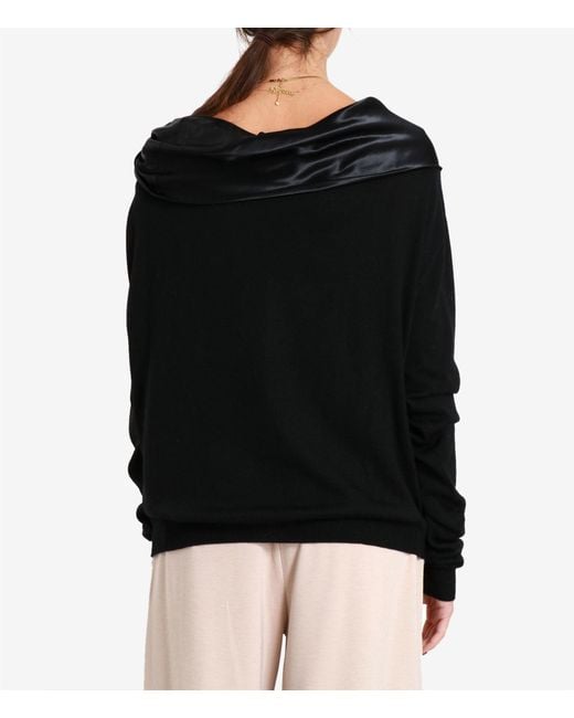 Alberta Ferretti Black Sweaters