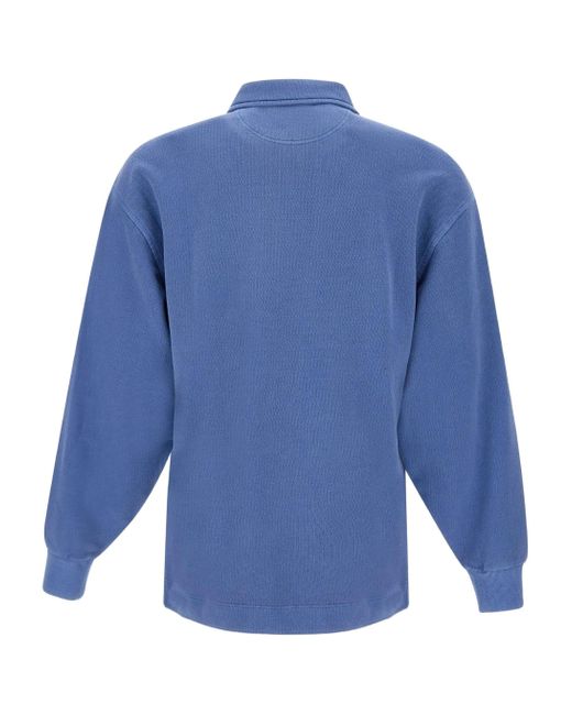 Carhartt Blue Piqué Script Sweat
