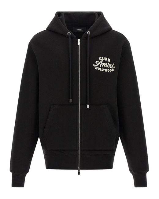 'club ' sudadera con capucha Amiri de hombre de color Black