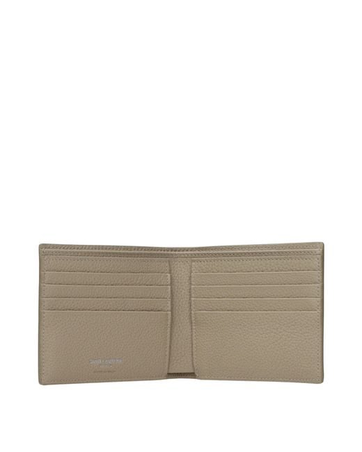 Saint Laurent Natural Wallet Leather
