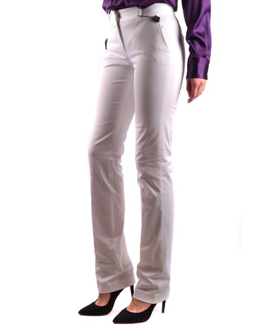 Dolce & Gabbana White Trousers D&g