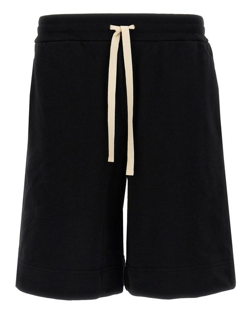 Jil Sander 'emb' Bermuda Shorts in het Black voor heren