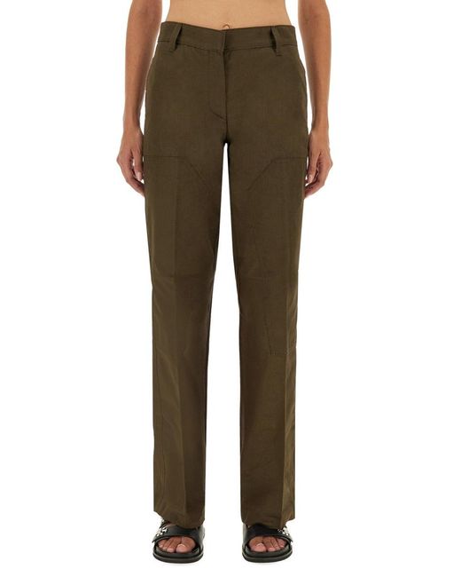 Tory Burch Green Cargo Pants