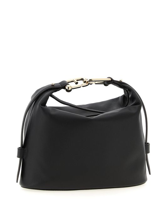 Furla Black ' Nuvola' mittlerer Umhängetasche