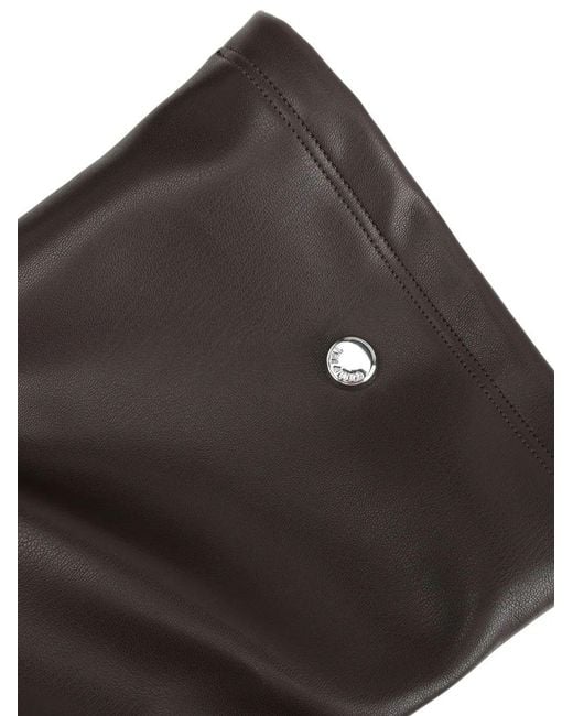 The Attico Black 'Robin Otk' Thigh High 95Mm for men