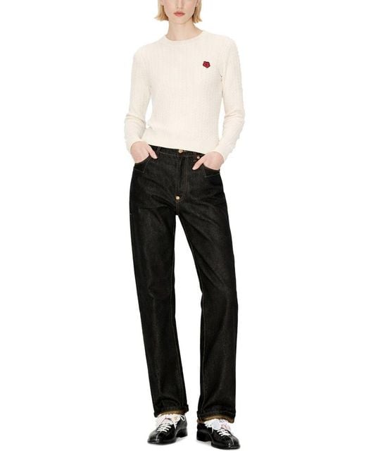 KENZO Natural 'Boke Flower' Jumper